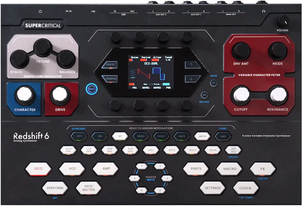 Supercritical Launches Redshift 6: A Compact Synth with Big Ambitions