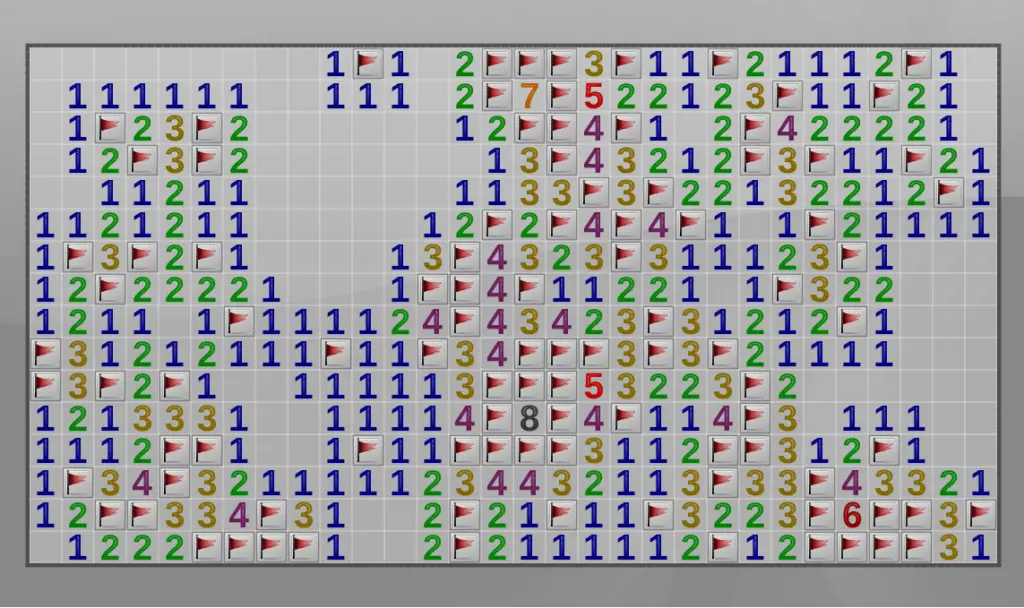 Inside the Grid: An Analytical Deep Dive into Minesweeper on 1000 Mines