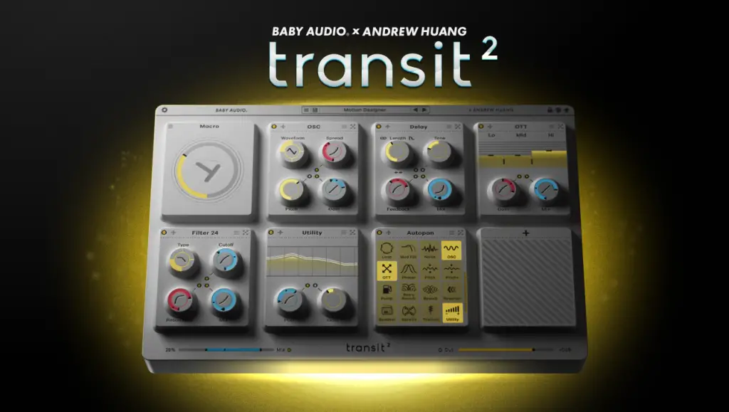 Baby Audio and Andrew Huang Launch Transit 2: A Motion Effects Powerhouse