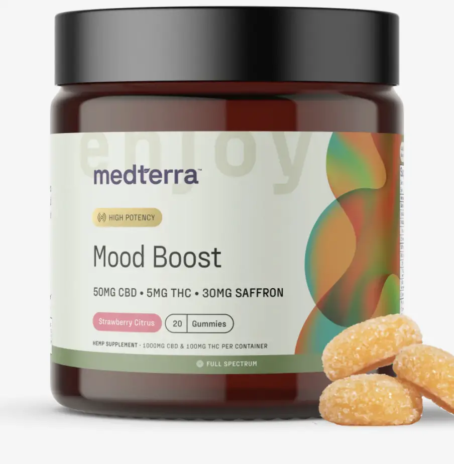 medterra, Mood Boost, CBD Gummies