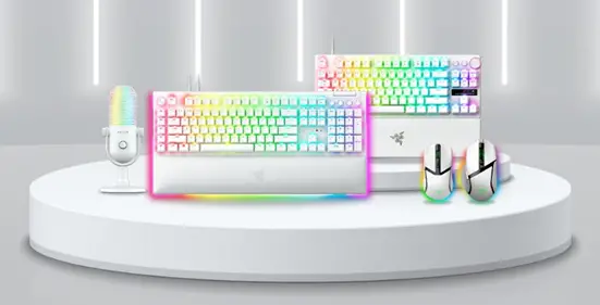 Razer’s New White Editions: Level Up Your Gaming Setup