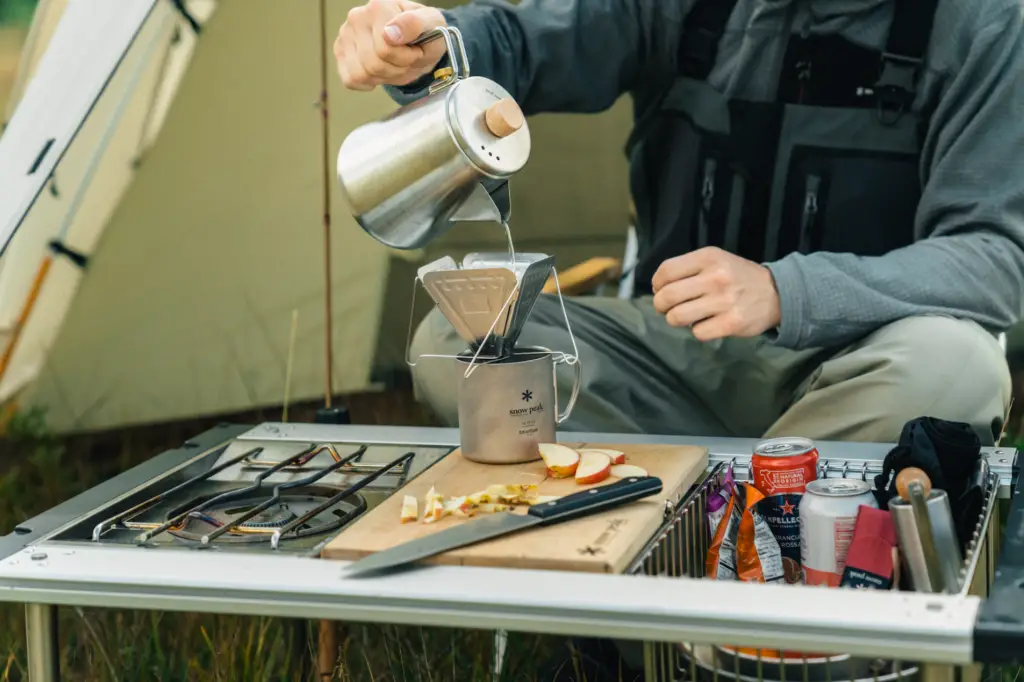 Introducing the New IGT Camp Kitchen Low Set from Snow Peak